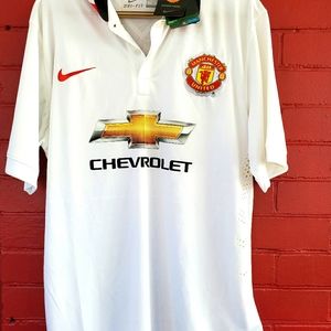 NWT Nike Manchester United Dri-fit Soccer Jersey